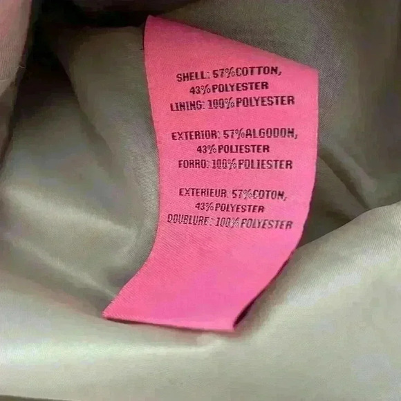 Betsey Johnson Ruffle Rose Pleated Trench Coat - Picture 8 of 8